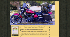 Desktop Screenshot of motorcycle-touring-the-good-life.com