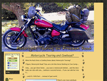 Tablet Screenshot of motorcycle-touring-the-good-life.com